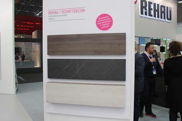 panasphere's tweet photo. #Interzum2015 Our business partner @Rehau complements @SchattdecorInc's new 2016 trends! Perfect edgebanding match! http://t.co/2XT2hLGcLY