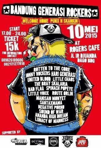 10 MAY, "Bandung Generasi Rockers" (15K), w/ @RTTC_BDG92  <a href="/HARIGENERASI/">LINE @harigenerasi</a> etc.