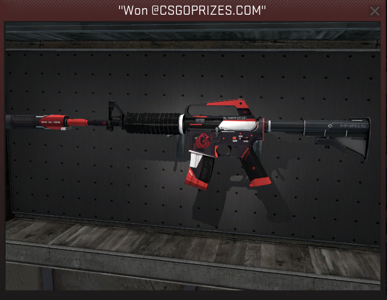 RewardsGG's tweet photo. We are giving away a M4A1-S | CYREX ! RT + Follow to enter. Thanks for the support! http://t.co/mNbA8blPFr