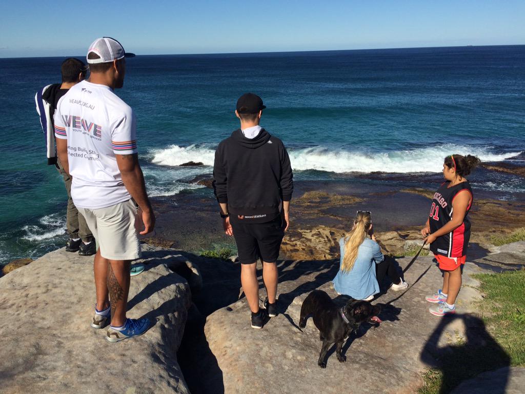 lifeprograms's tweet photo. Fish traps between McKenzies and Tamarama on #BondiBronteWalk #eat2livewell http://t.co/PyFr5e3fQw