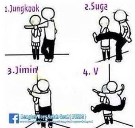 EverydayBTS's tweet photo. How would BTS push you against the wall.

(this is so accurate😂)
Pic:logo http://t.co/iMl72BGW9n