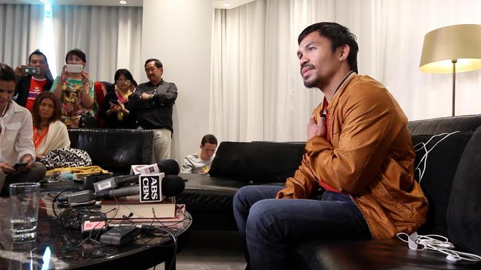 PacmanOfficial's tweet photo. The long road to recovery and redemption begins: http://t.co/qbX3FPfspc
#MannyPacquiao #MayweatherPacquiao #boxing http://t.co/H5SbimZpUy