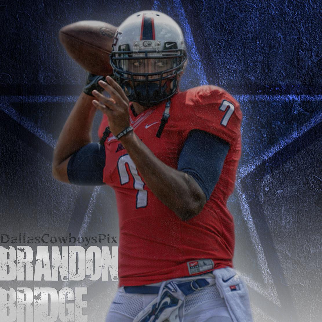 dallascowboyspx's tweet photo. #CowboysNation welcome #Undrafted #FreeAgent #QB #BrandonBridge @Air_Canada_7 to the #DallasCowboys. Go blow him up. http://t.co/P05dTFrnTK
