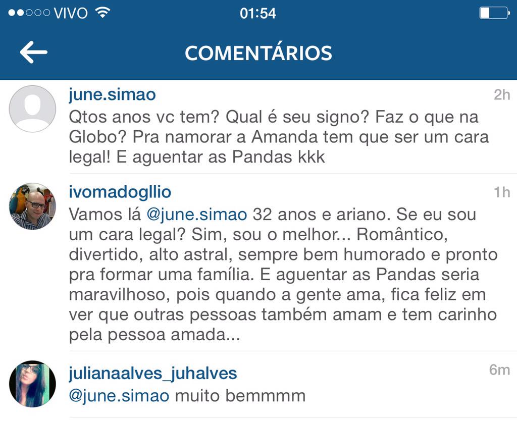 NubiaKelly's tweet photo. "Pronto pra formar uma família" "pessoa amada" Meu shipper #IvoManda 💕 http://t.co/v6H05FKgOO