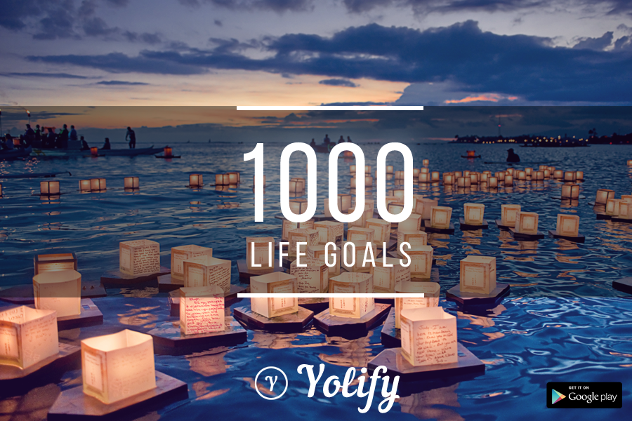 yolify's tweet photo. 1000 #bucketlist goals in 5 weeks in @yolify. Thank you! http://t.co/Fo4Dp6jEmr