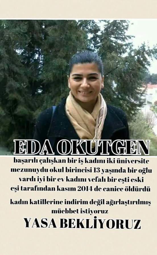 Okutgen72's tweet photo. #yeteratık katillere tecavüzcülere #KadınKatillerineAğırlastırılmısMuebbet cezasıverilmesi için dahakaçkere ölmeliyiz http://t.co/tx2g1dob9B