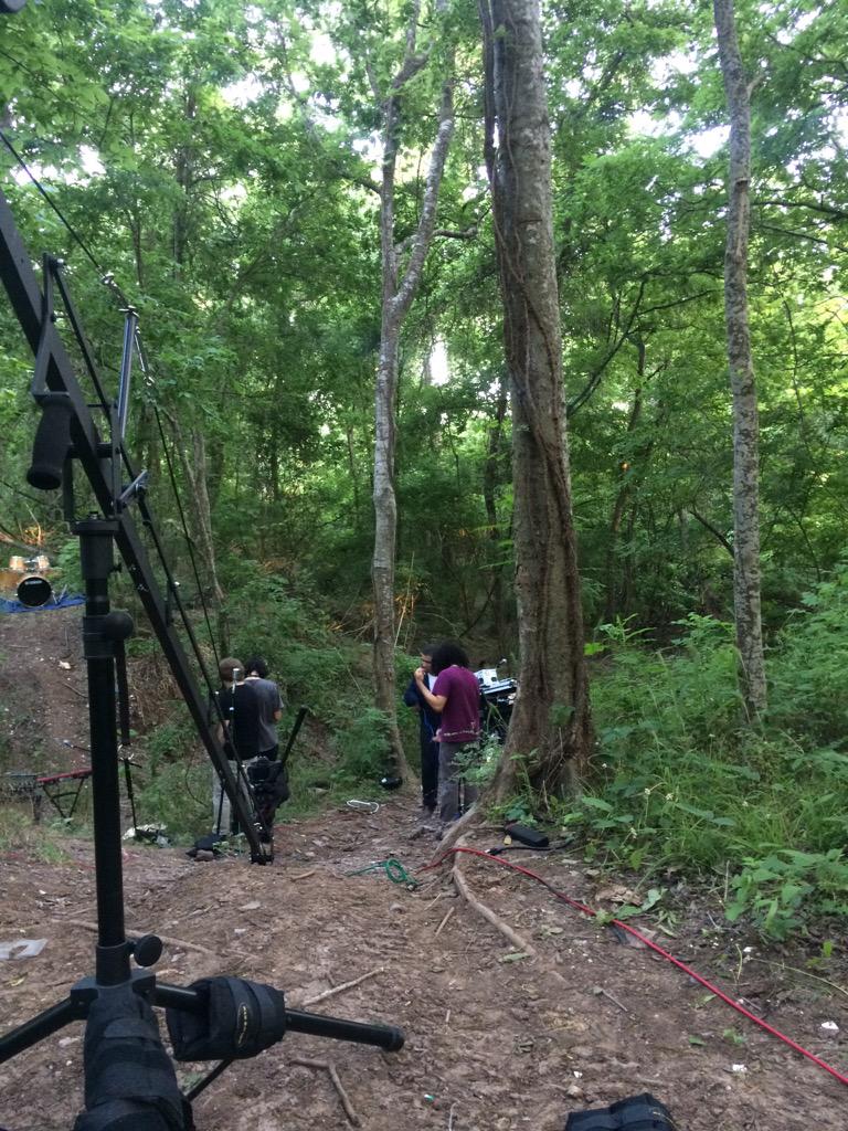 MKlovning's tweet photo. Here's us using a @ProAmUSA jib out in the woods last weekend for a music video. Great piece of gear to have http://t.co/KIHNWEHi9f