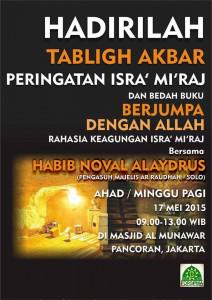 Isra' Mi'raj Nabi SAW dan Bedah Buku Habib Noval Alaydrus Solo @HabibNovalSolo - majelis.info/events/event/i… - 

Is ...