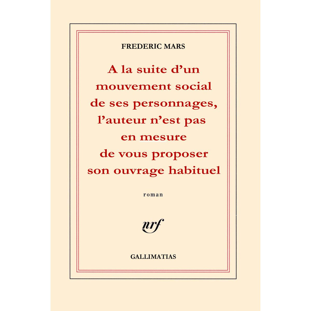 fredericmars's tweet photo. Désolé, vraiment...
#faussecouv #fredericmars http://t.co/a3mOylrkIs
