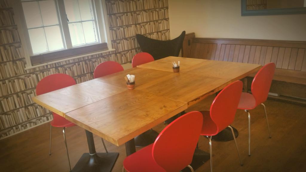 LibraryCafeBar1's tweet image. Don't forget we are available to #hire for all your #meeting needs with no hire fee!!The Dickens Room is ready to go!