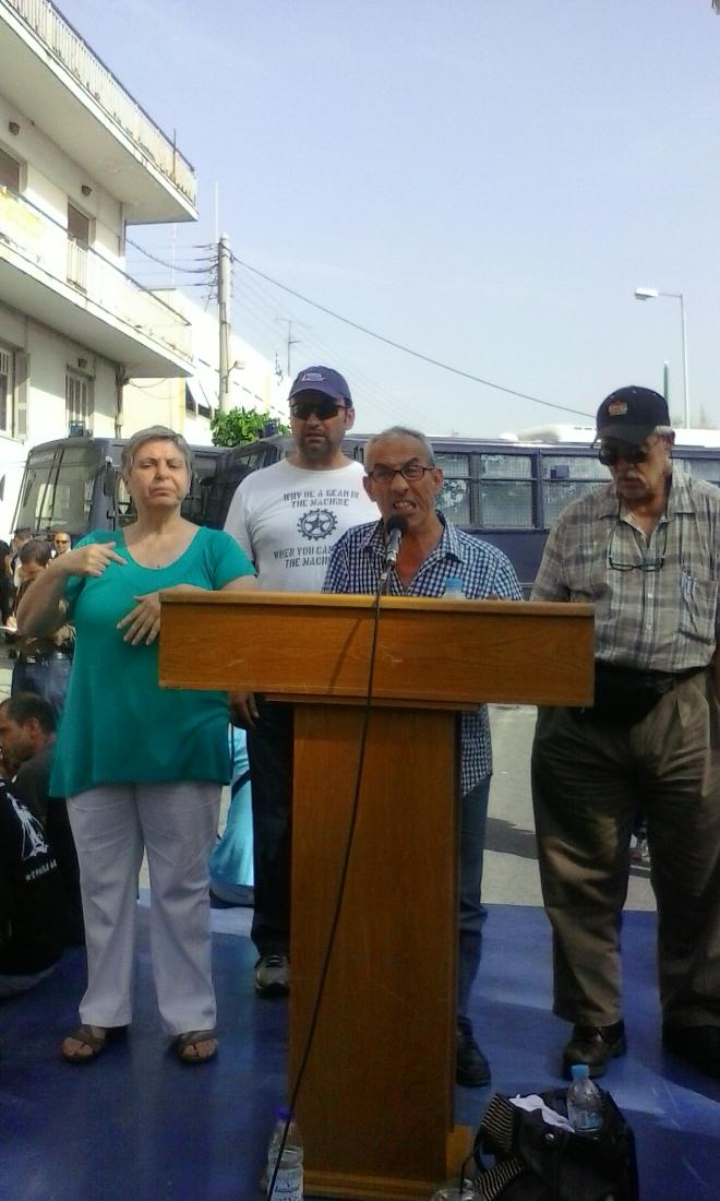 "Πενηντα κ πλεον επιθεσεις της ΧΑ σε ατομα αναπηρια κ κανεις δεν το εχει πει" εκπροσωπος καλλ  με αναπηρια. #GDtrial