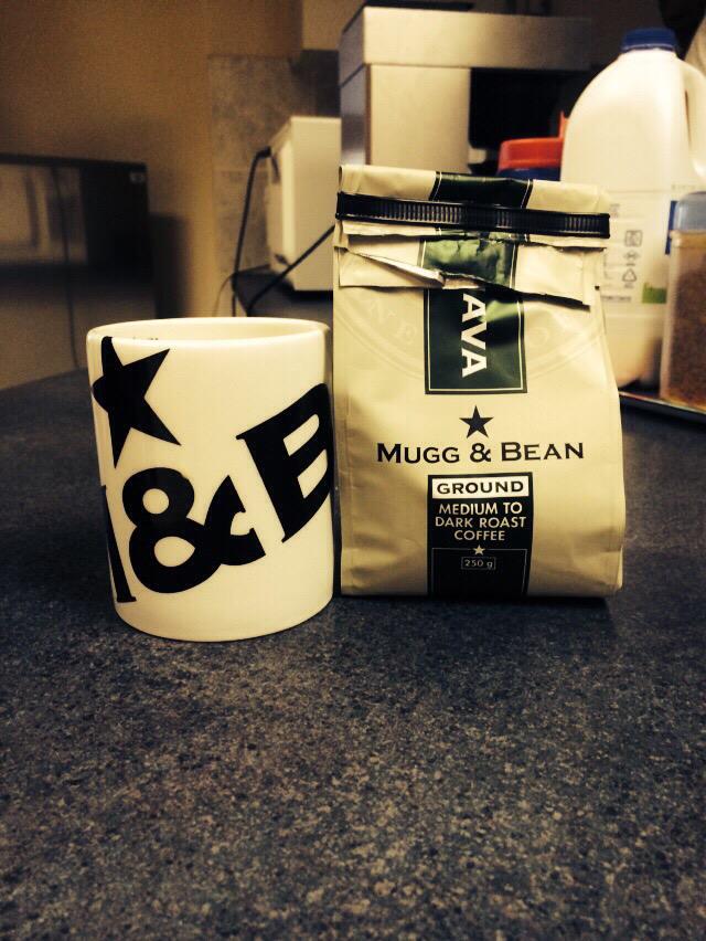 Only way to prepare for the <a href="/varsitysportsSA/">Varsity Sports</a> weekend with a <a href="/Mugg_and_Bean/">Mugg & Bean</a> coffee@UJ_Sport @kai7aflemming@RickyWesti