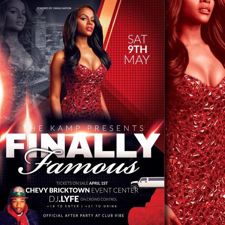LiyahTooBooji's tweet photo. #finallyfamous this Saturday http://t.co/NaMUbov57L