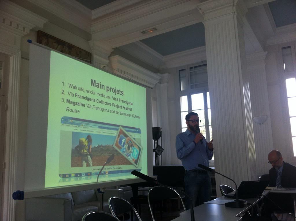 HECTOR_proj's tweet photo. ICT along #culturalroutes of the #councilofeurope @CultureRoutes @IRESTParis1 http://t.co/02ZteY6PbQ
