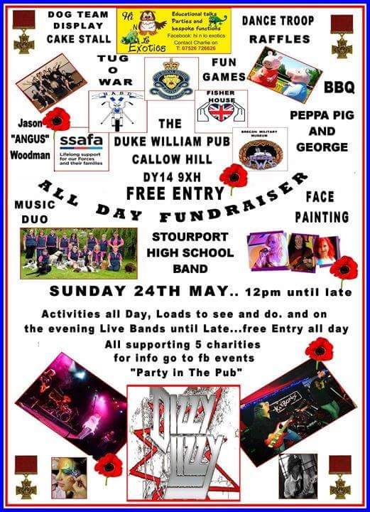 <a href="/PoppyLegion/">Royal British Legion</a> <a href="/SSAFAShropshire/">SSAFA Shropshire</a> <a href="/WorcesterHour/">#WorcestershireHour 📢</a> #thinlizzy,  check out this great charity event coming SOON!
