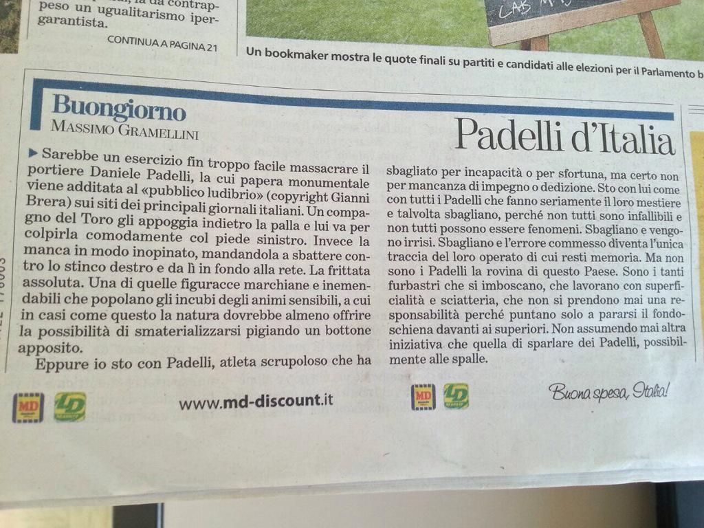 alebi69's tweet photo. A mente fredda e bocce ferma ha ragione @MaxGramel #iostoconpadelli @DanielePadelli http://t.co/dd8V9lufIf