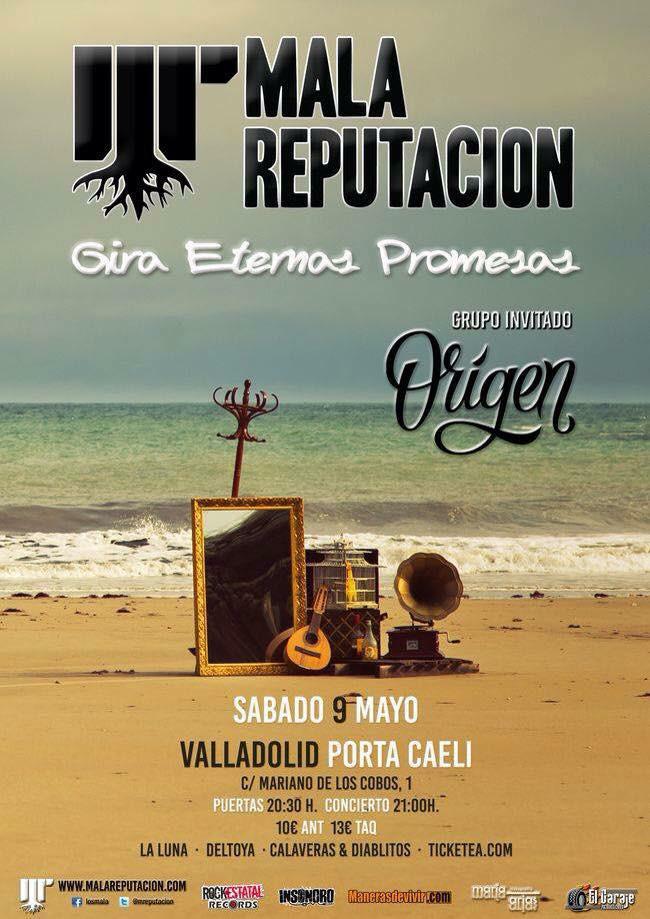 OrigenRock's tweet photo. Sábado @portacaeli con @mreputacion! Último concierto de la primera parte de la gira #EternasPromesas. ROCK! http://t.co/DgvuUeOLHE