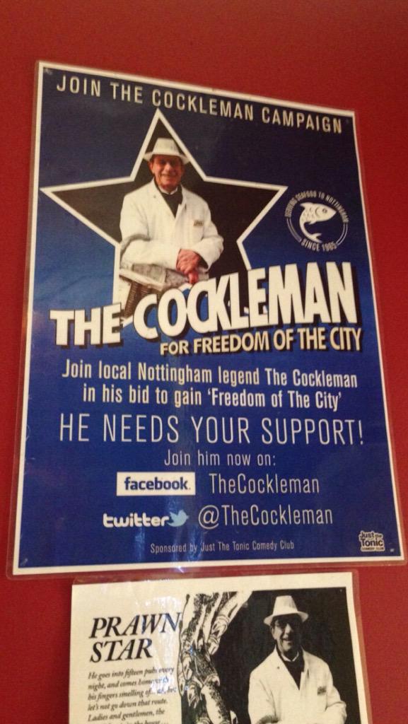 gergmitch's tweet photo. #ivoted @thecockleman http://t.co/1yce4bCcKn
