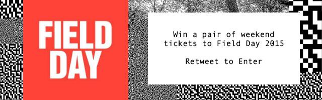Competition! RT to enter, win a pair of wknd tickets to <a href="/fielddaylondon/">Field Day</a> ft <a href="/FKAtwigs/">FKA twigs</a> <a href="/caribouband/">Caribou</a> <a href="/HOOKWORMS/">HOOKWORMS</a> and more