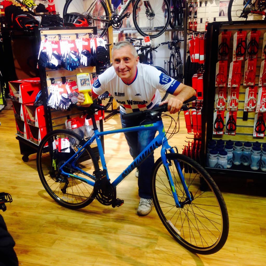 Sunshine_Fund's tweet photo. #northeasthhour Start your #Fundraising for #gobananas &amp; win #bike! @M_Steel_Cycles @intueldonsquare @intuMetrocentre http://t.co/DWN1MBLVgO