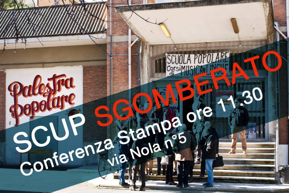 #Scup demolito all'alba da 2 ruspe della proprietà. C'era uno spazio per il quartiere, ora macerie <a href="/ignaziomarino/">Ignazio Marino</a>