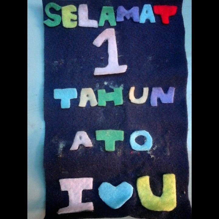 fkikii's tweet photo. Selamat tanggal 7 yg ke 1 tahun eblo @AthoRusmanto :* http://t.co/DuppsDJhkp