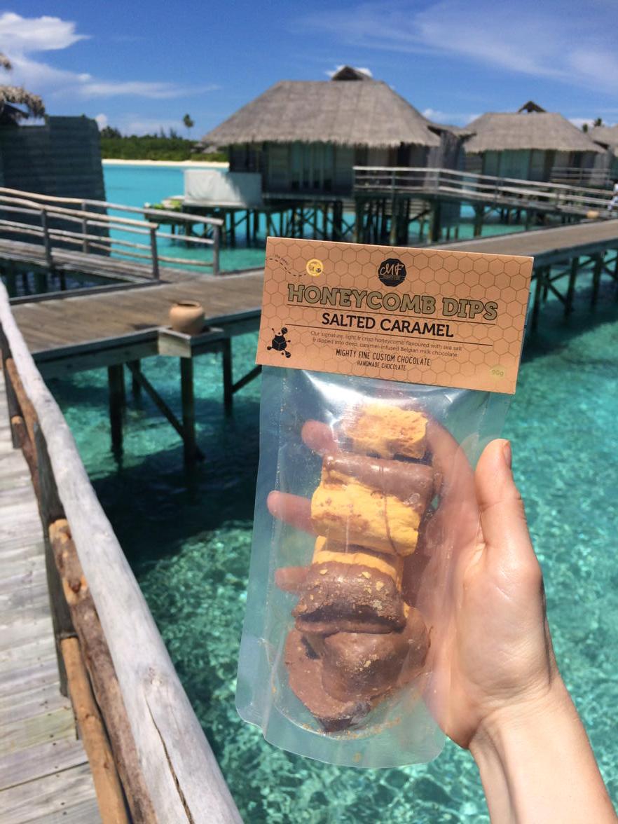 Ros Leach (@rosleach) on Twitter photo Honeycomb Dips now the 'official' sponsor of our Honeymoon - thanking you <a href="/bemightyfine/">Mighty Fine</a> #nomnomnom #maldives Honeycomb Dips now the 'official' sponsor of our Honeymoon - thanking you <a href="/bemightyfine/">Mighty Fine</a> #nomnomnom #maldives
