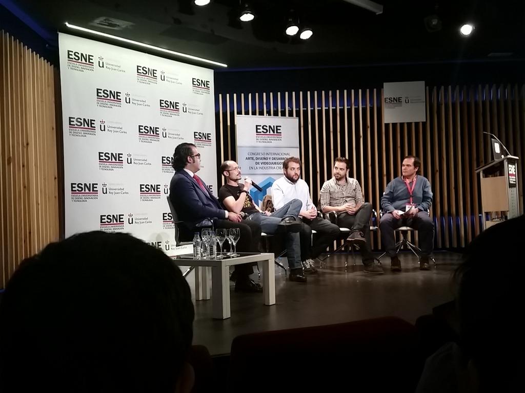 ZankmaGames's tweet photo. Asistimos a la "Mesa de prensa# en @esne_es #ESNEvideojuegos http://t.co/o2jf9In3Qv