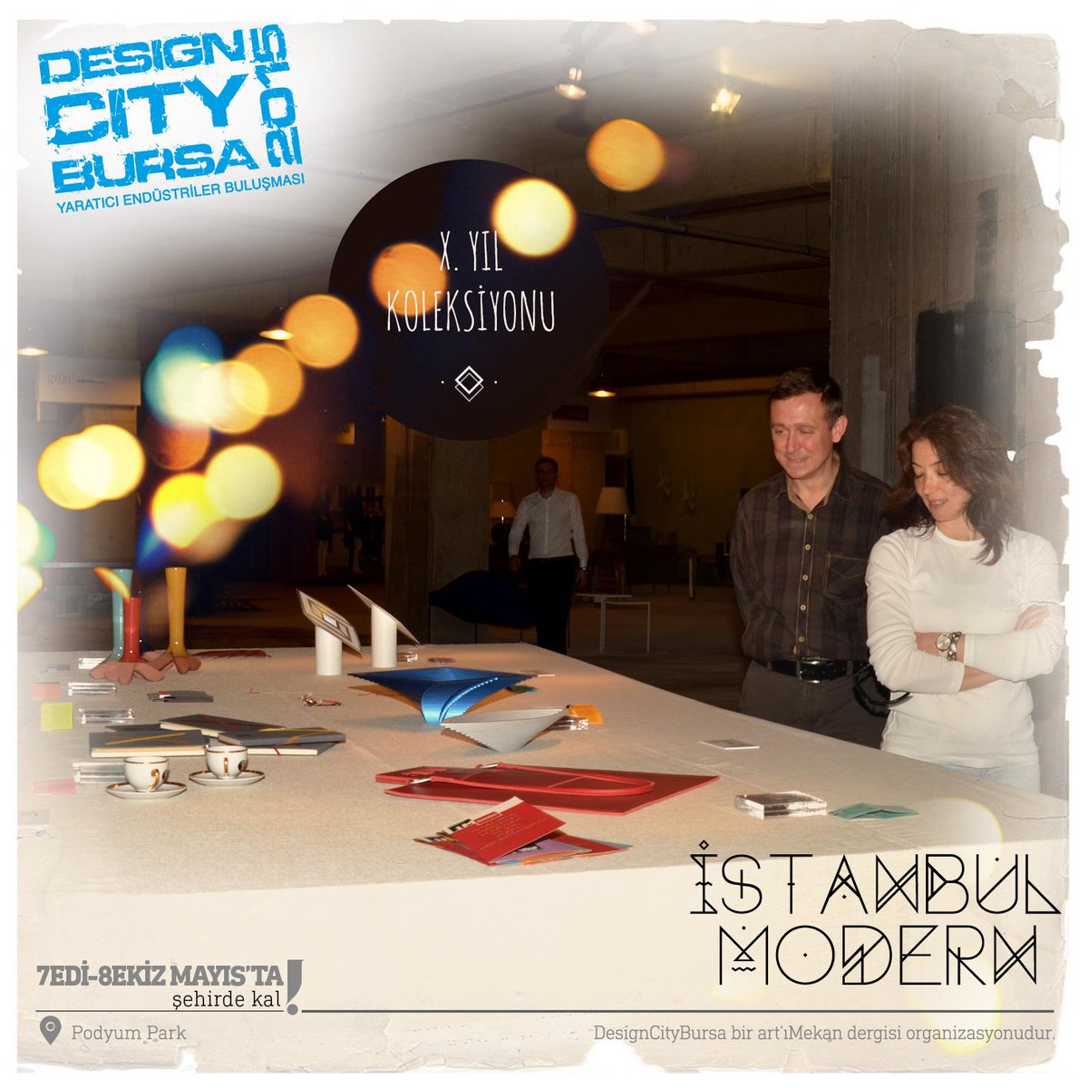 DesignCityBursa's tweet photo. İstanbul Modern X. Yıl Koleksiyonu ile Design City Bursa'da #design #city #Bursa #ŞehirdeKal #PodyumPark http://t.co/1j10fNhFQL