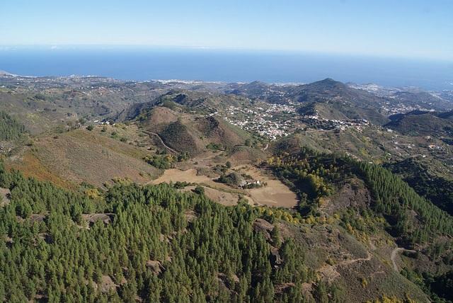 ExploraGC's tweet image. La caldera de Pinos de #Gáldar constituye un recurso pedagógico para identificar diferentes elementos #GranCanaria