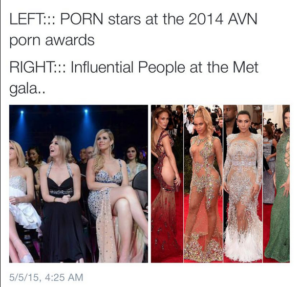 Porn stars VS Influential people.