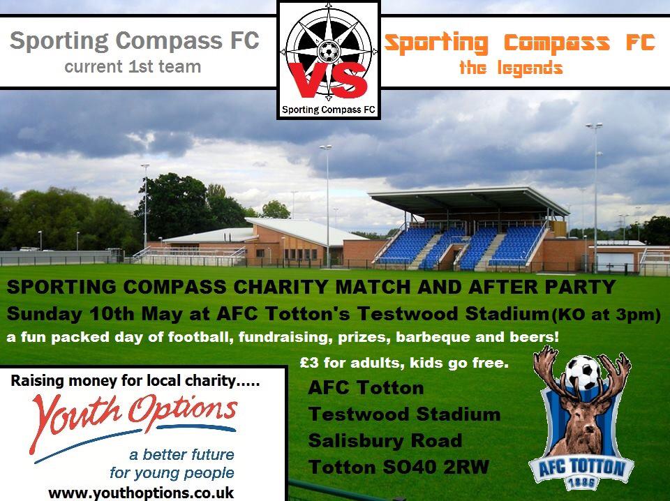 e_southampton's tweet photo. Charity game in Totton this Sunday from 1pm! Come along for food, footy and beer https://t.co/whv4sggPrH #SaintsFC http://t.co/PMTV4I6eLu