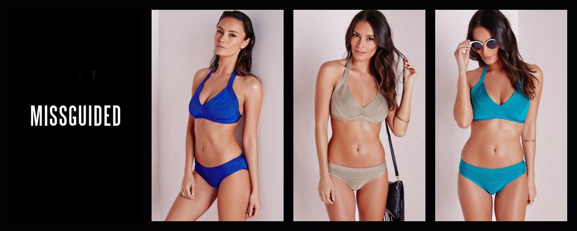 Missguided's tweet photo. 🚨 Listen up! #SS15 bandage bikinis just landed @Missguided. 🚨 http://t.co/6A92og9eJb http://t.co/G3Bosb0roW