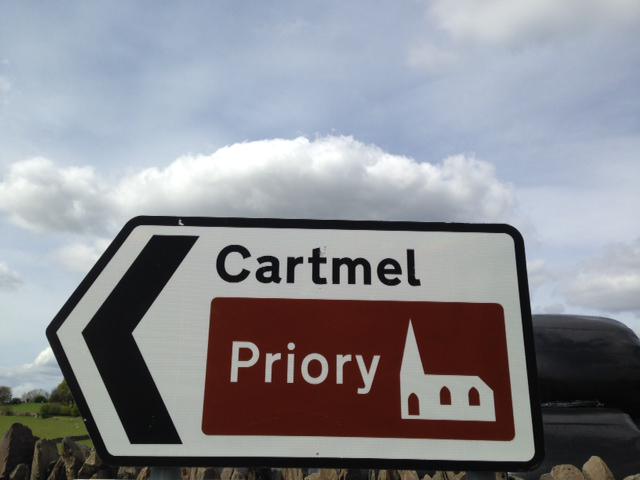 Coming to visit us? You can't miss us, we've got these lovely brown signs! #Cartmel #LocalInterest