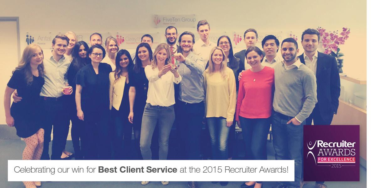 EMRrecruitment's tweet photo. Celebrating last night's win at the @RecruiterAwards. Good times #winners #bestclientservice http://t.co/1kUbVf2vsE