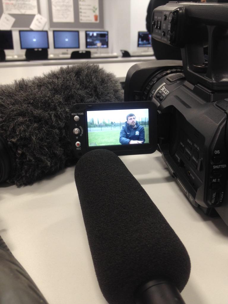 PosOutTV's tweet photo. Our journalists @LiamWrayy and Matthew Neal conduct successful interview with @PeteAllison on how to set up a club!🎥 http://t.co/UV8RE1xKdH