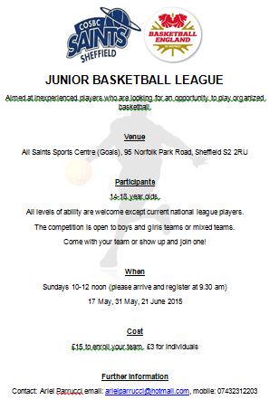 CollSportMaker's tweet image. ALL @sheffcol students aged between 14-18,get yourselves down to All Saints (goals). See picture for more information