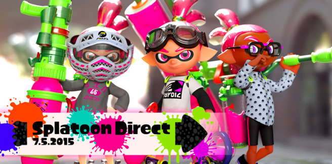 Nintenderos's tweet image. ¡Sigue aquí el #SplatoonDirect! ¡Y llévate 1 de las 3 ediciones especiales que sorteamos! bit.ly/1KOjf5M