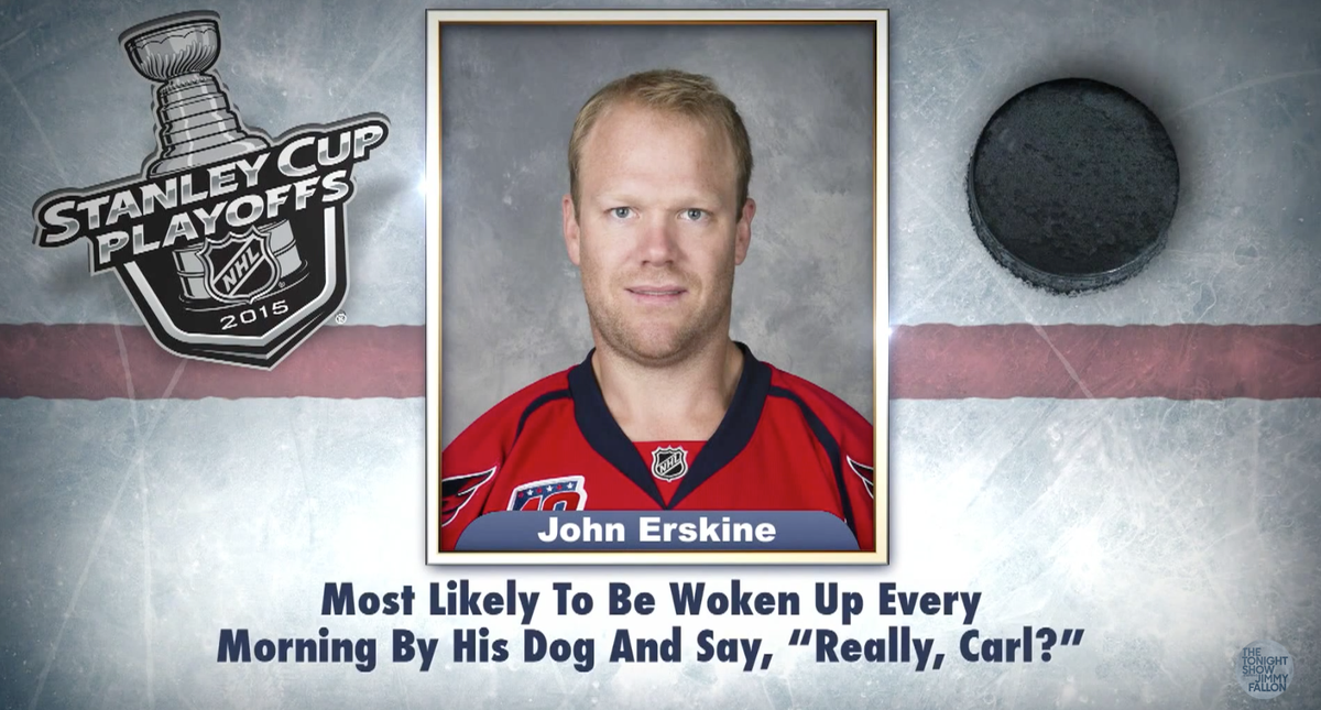 fsmikey's tweet photo. NHL Tonight Show superlatives. Fallon lost it around 2:20 (Video http://t.co/5LE1uv89a2) http://t.co/SErD8ulCWY