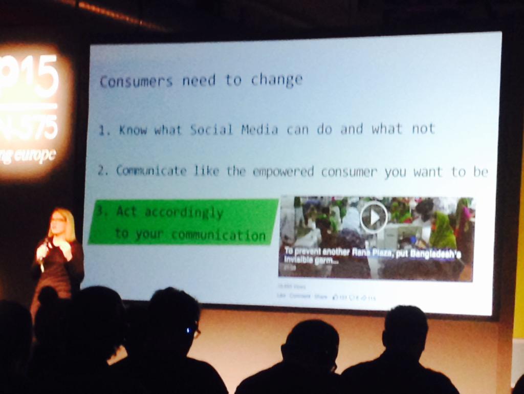 gnilsseiK's tweet image. Consumers need to change! And companies even more! #socialmedia #empoweredconsumer #socialmediastrategy #rp15 #stage8