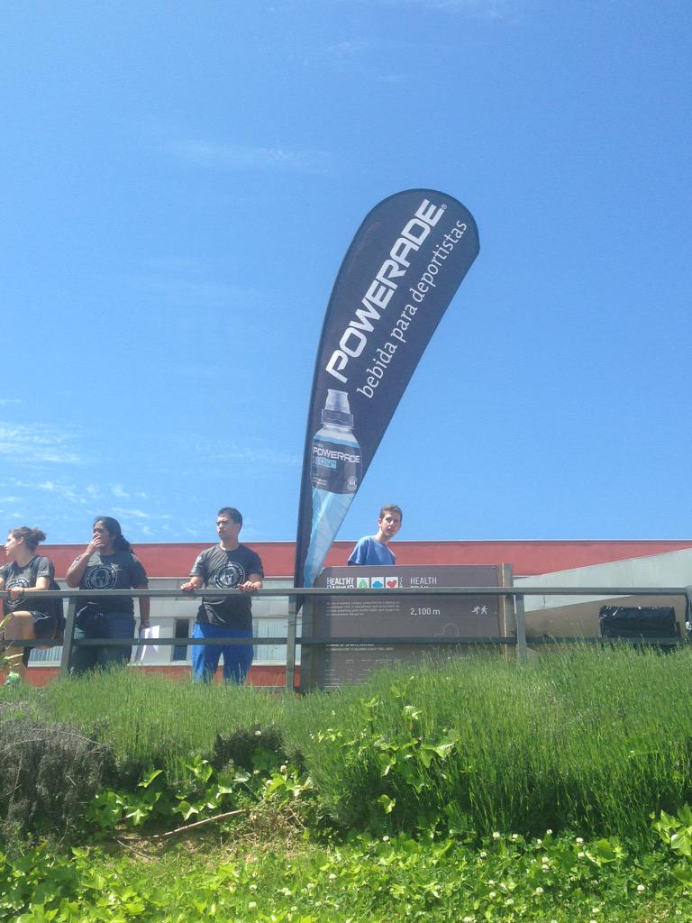 LBLSpartanRM's tweet photo. Preparando la gran Carrera de la europea a spartan @PoweradeMx @CocaCola_es http://t.co/2XiyIDtgl7