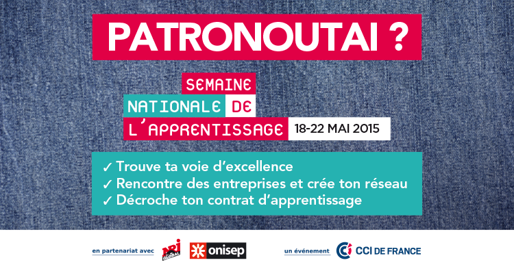 ccifrance's tweet image. Futurs apprentis, rendez-vous du 18 au 22 mai pour booster votre rentrée avec les CCI ! semainedelapprentissage.cci.fr