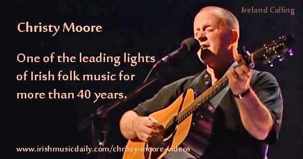Happy birthday Christy Moore, Irish music legend! Learn about the great man.  