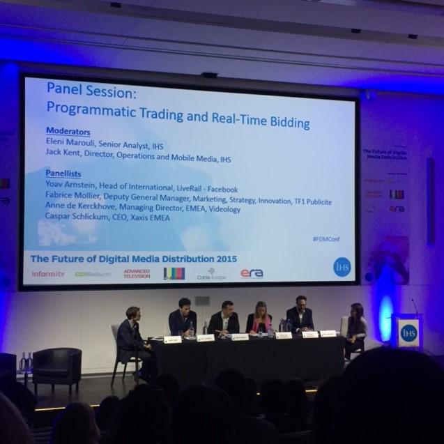 VideologyGroup's tweet photo. #FDMconf @VideologyGroup and @tf1pub talking about the importance of #transparency between publishers and advertisers http://t.co/1MFpmZKNXo