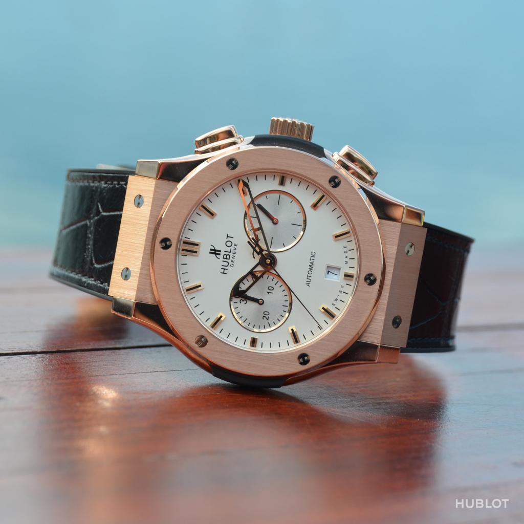 classic fusion chronograph king gold