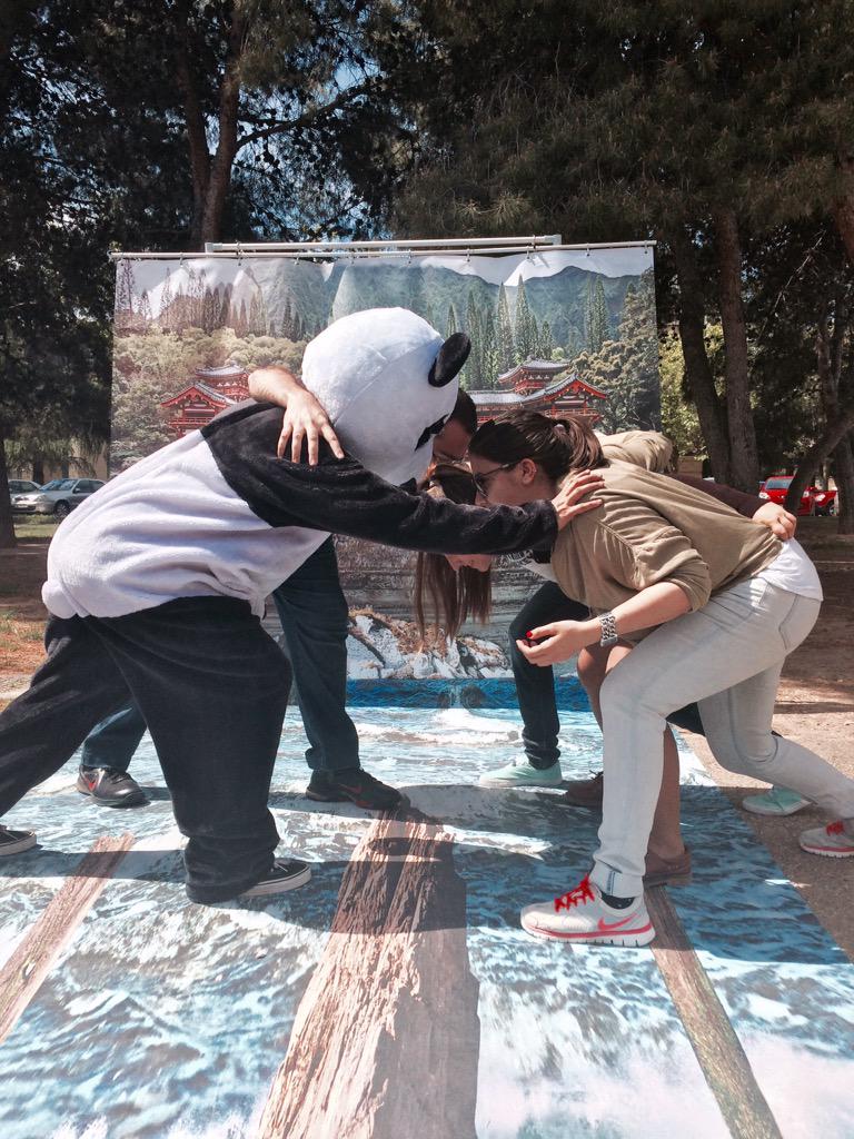 Einholt's tweet photo. Sumo con el panda @MaggiOriental  #OrientalExpress Comida buena gratis!! http://t.co/madpFIdo5b