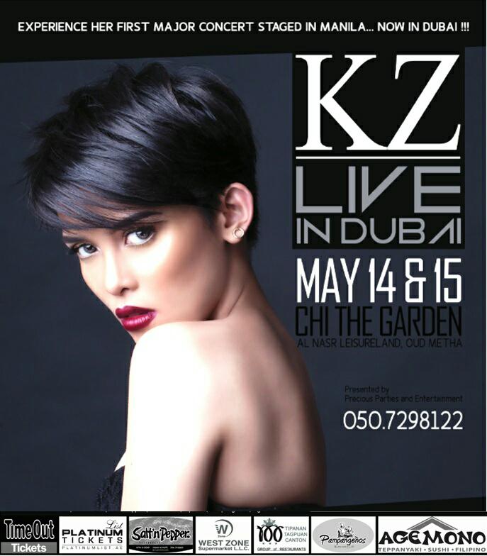 BermudezRob's tweet photo. KZ live in Dubai May 14 &amp;15 at the Chi Garden, Al Nasr Leisureland call 050.7298122 for tickets! http://t.co/rDLf14u0Df