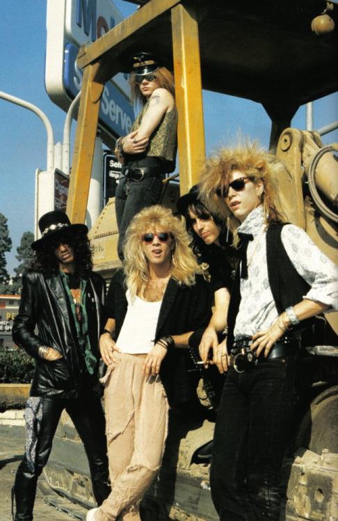 #ThrowBackThursay #TBT Guns N' Roses back in 1986 or '87