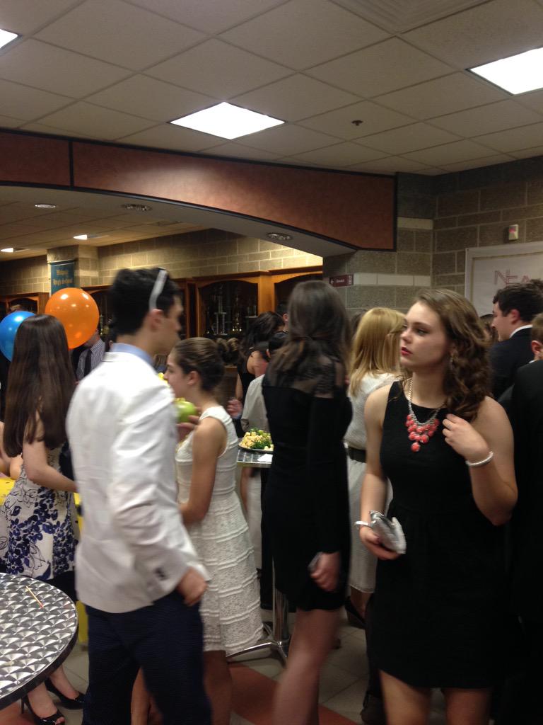 walpolefilmfest's tweet photo. Quick reception in the lobby before the screenings begin #WHSFF13 http://t.co/MJnYvDa1xx