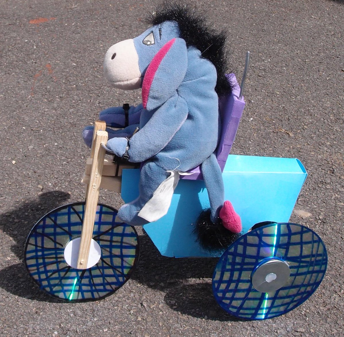 Brilliant Eeyore on a motorbike by Wotton Home Eds! <a href="/SammyGent/">HomeEd Resources</a> <a href="/HomeEducationSW/">Home Education SW</a> <a href="/Baz_k/">Barry Kirby</a> <a href="/mindsets_uk/">Mindsets (UK) Limited</a> @scrapstoreGlos